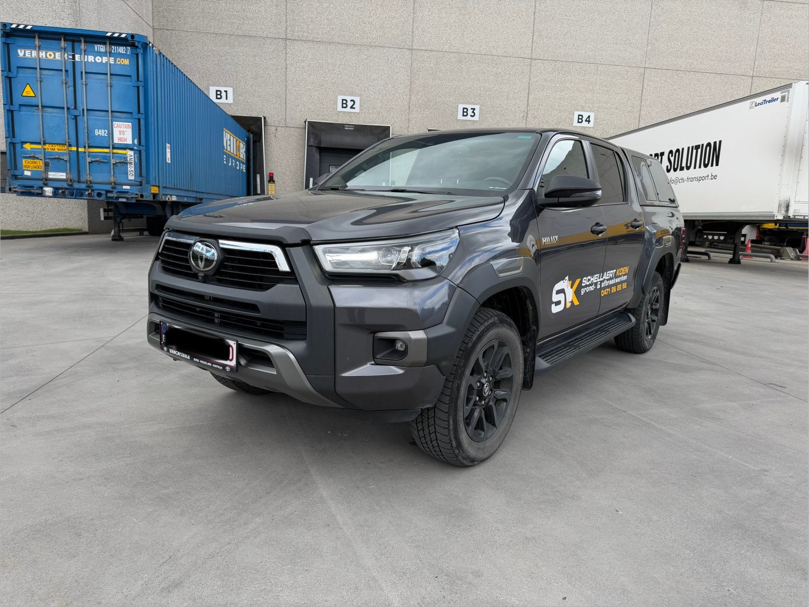 Toyota hilux 2.8 2023, Autos, Toyota, Argent ou Gris, Euro 6, 27 g/km, Entretenue par le concessionnaire
