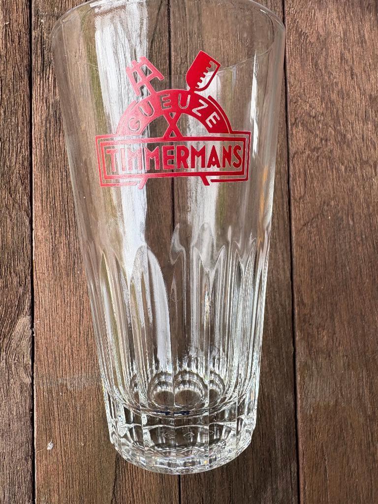 Gueuze Timmermans, Enlèvement ou Envoi, Utilisé, Verre ou Verres, Autres marques