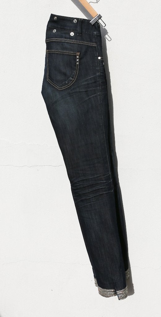MET jeans - Maat 40 (30) - met strass, MET Jeans, Ophalen of Verzenden, Gedragen, W30 - W32 (confectie 38/40)