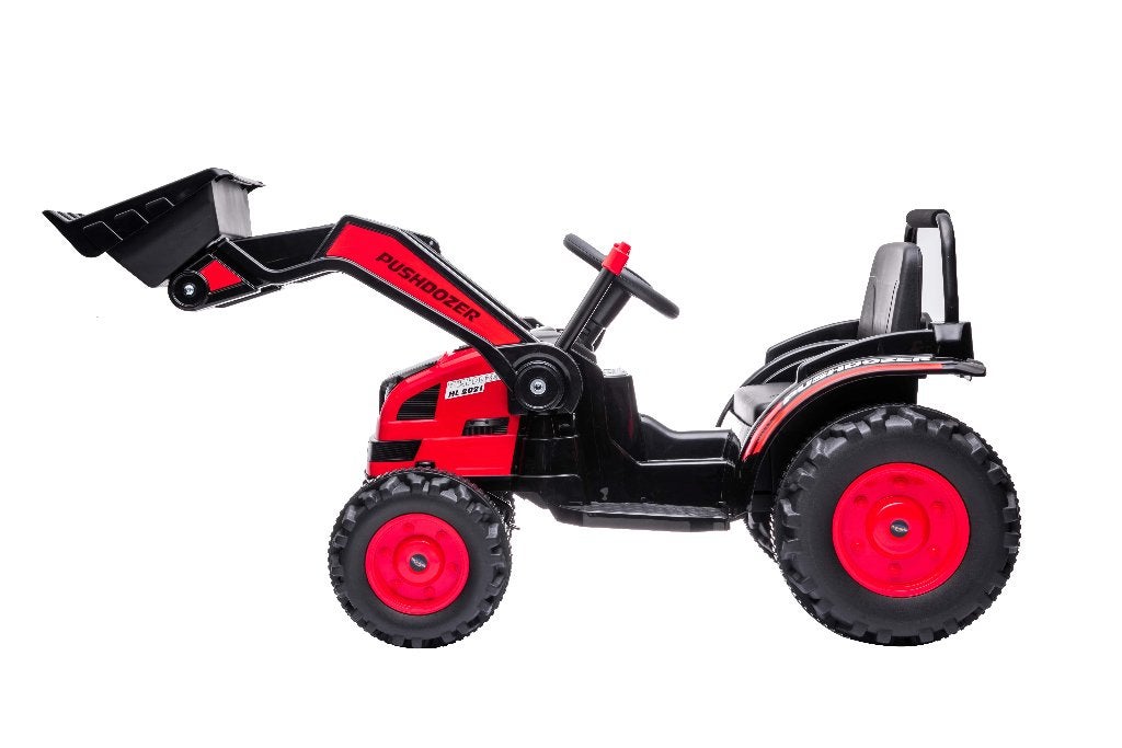 Tracteur-Bulldozer «Pushdozer» • 12V 7Ah AVEC Excavatrice, Ophalen, Nieuw