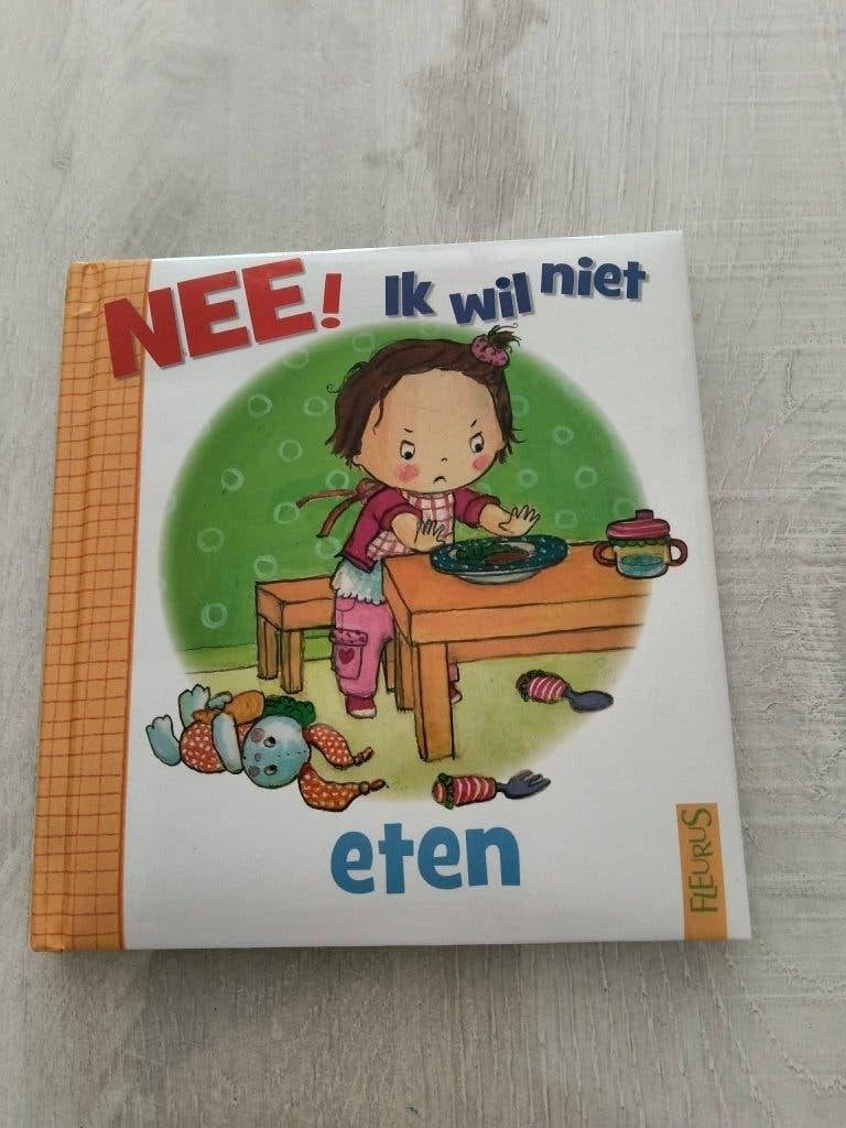 Boek - voorleesboek / Nee! Ik wil niet eten, Boeken, Kinderboeken | Jeugd | onder 10 jaar, Ophalen of Verzenden, Gelezen, Fictie algemeen
