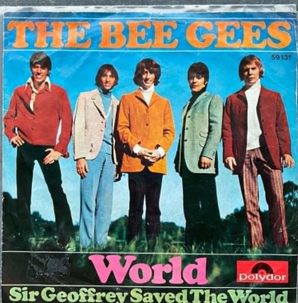 The Bee Gees "World", Cd's en Dvd's, Vinyl Singles, Fotohoes, Overige genres, Single, Ophalen of Verzenden