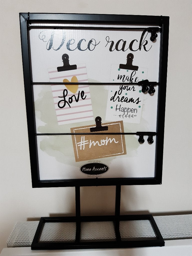étagère décorative en métal sur pied — Home Accents — Love #, Enlèvement ou Envoi, Neuf, Autres types