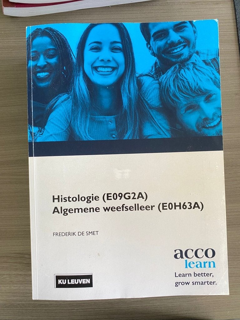 boek histologie biomedische bachelor 1, Enlèvement ou Envoi, Alpha, Utilisé, Autres niveaux