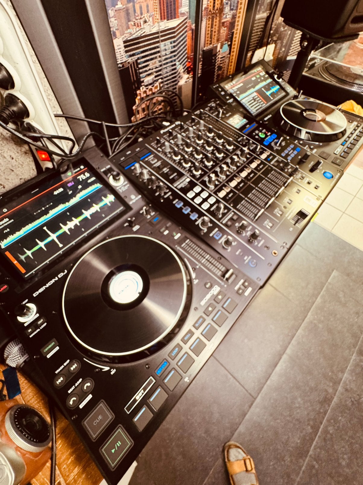 Denon dj sc6000 prime (2x), Ophalen, Zo goed als nieuw, Audio