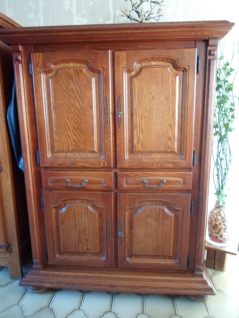 Armoire, Avec tiroir(s), Cerisier, 100 à 150 cm, Utilisé