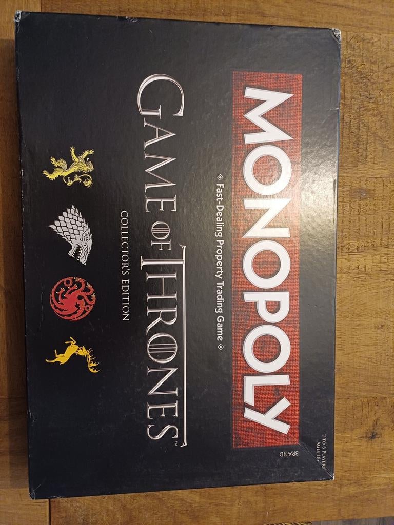 Monopoly Game Of Thrones, Ophalen of Verzenden