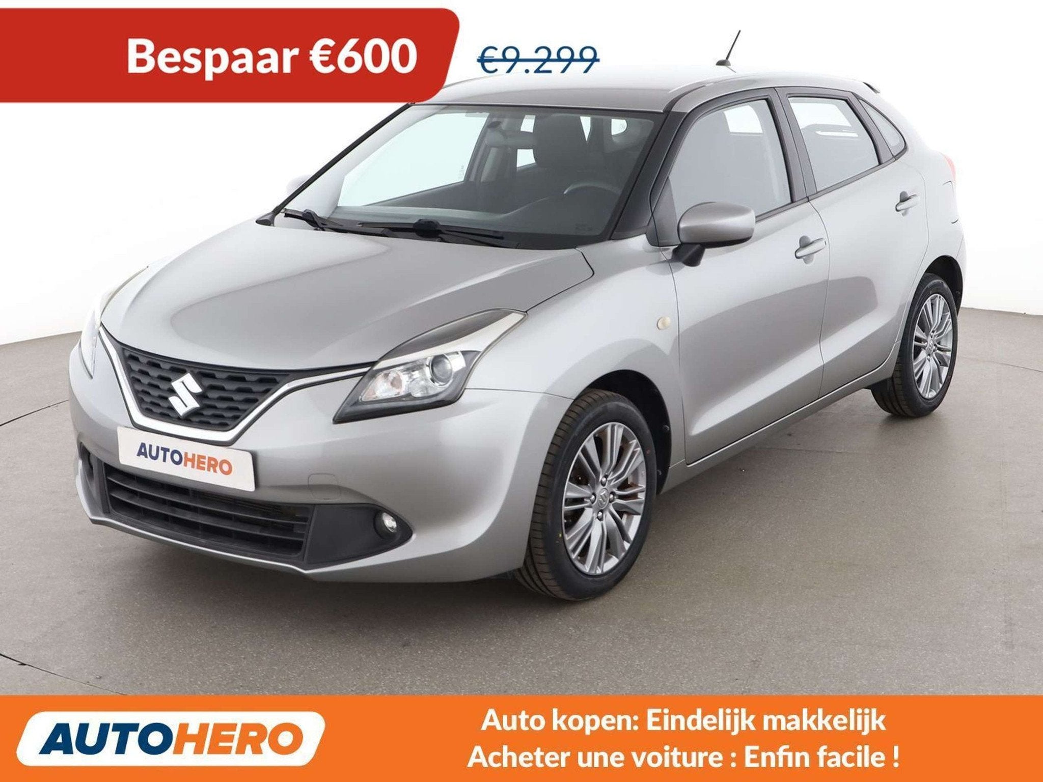 Suzuki Baleno 1.2 DualJet Club (bj 2017), Auto's, Voorwielaandrijving, Stof, Gebruikt, Baleno