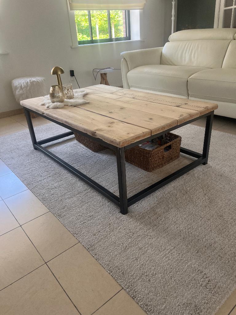 Table de salon, Maison & Meubles, Tables | Tables de salon, 100 à 150 cm, Moins de 50 cm, Comme neuf, Enlèvement