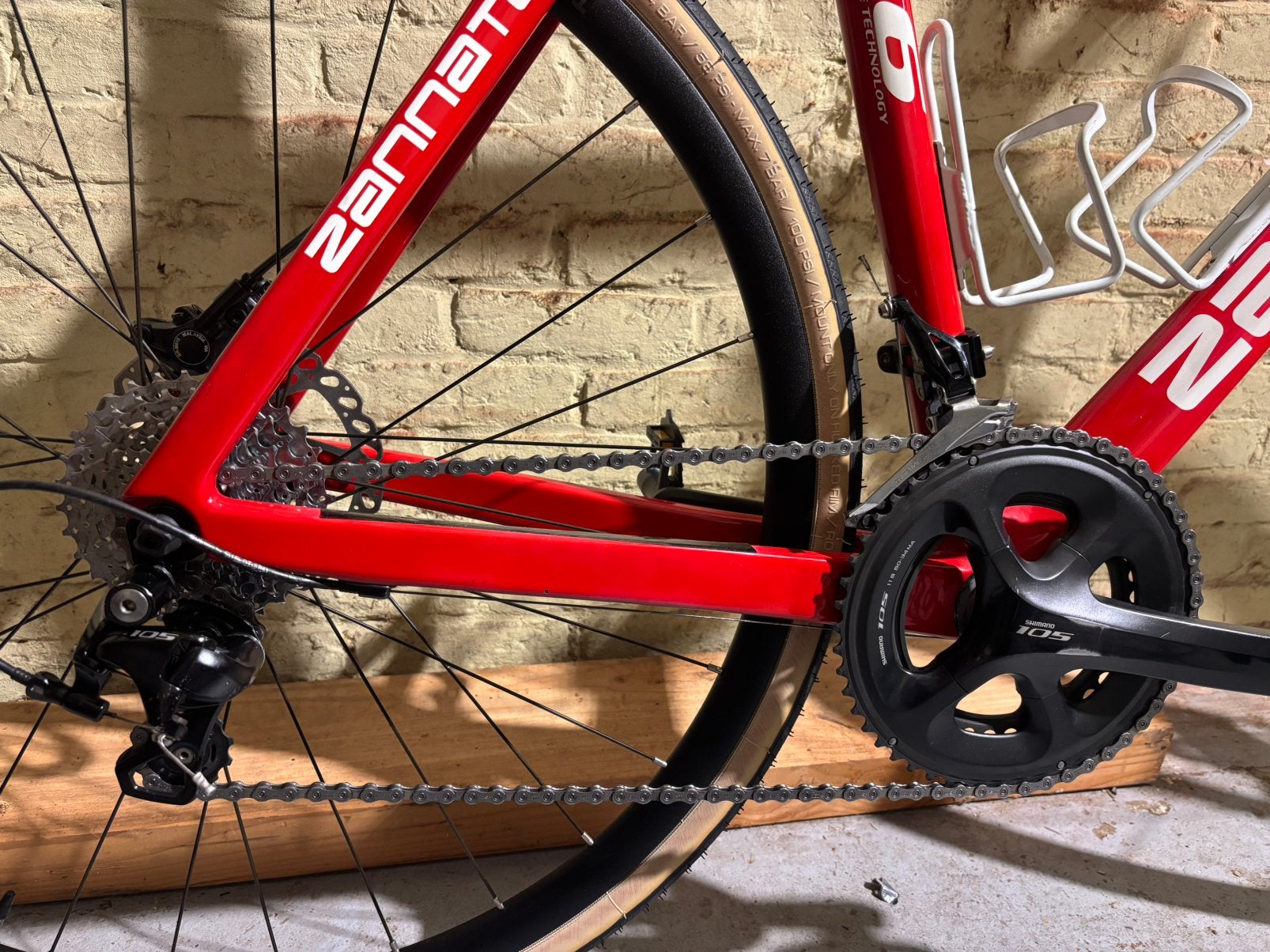 Zannata carbon fiets, Vélos & Vélomoteurs, Enlèvement, Comme neuf, Carbone