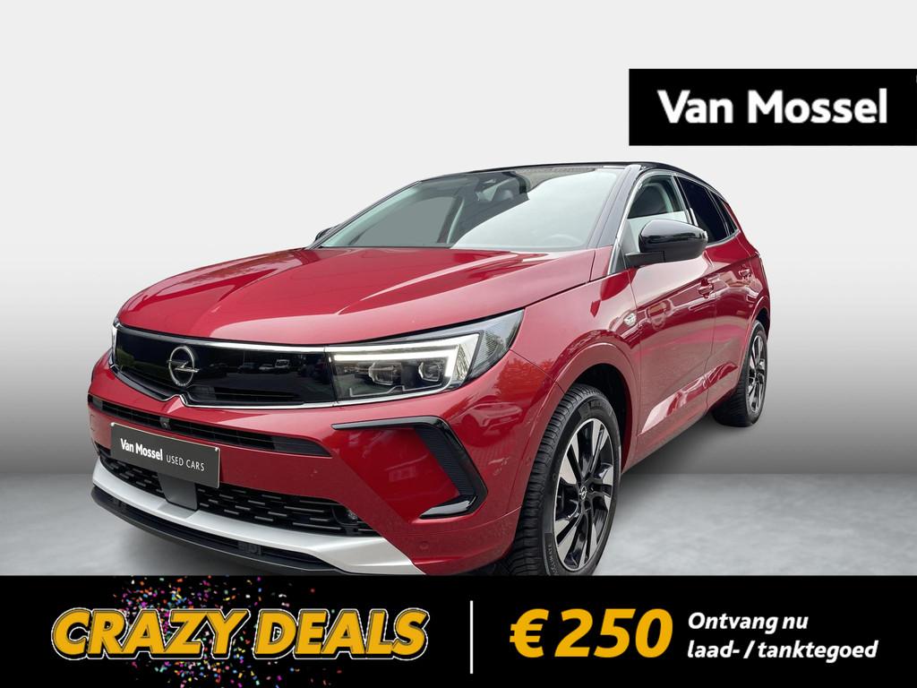 Opel Grandland 1.2 Turbo S/S AT8 Business Elegance, Stof, Gebruikt, 5 deurs, 3 cilinders