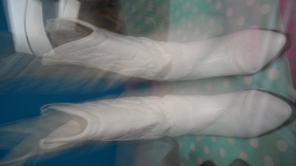av botte blanc, Vêtements | Femmes, Neuf, Enlèvement, Blanc, Bottes hautes