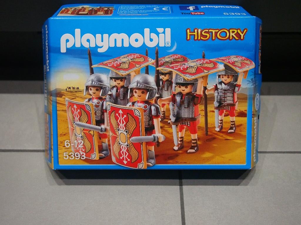 Playmobil set 5393 Romeins legioen in nieuwstaat, Kinderen en Baby's, Speelgoed | Playmobil, Ophalen, Zo goed als nieuw, Complete set