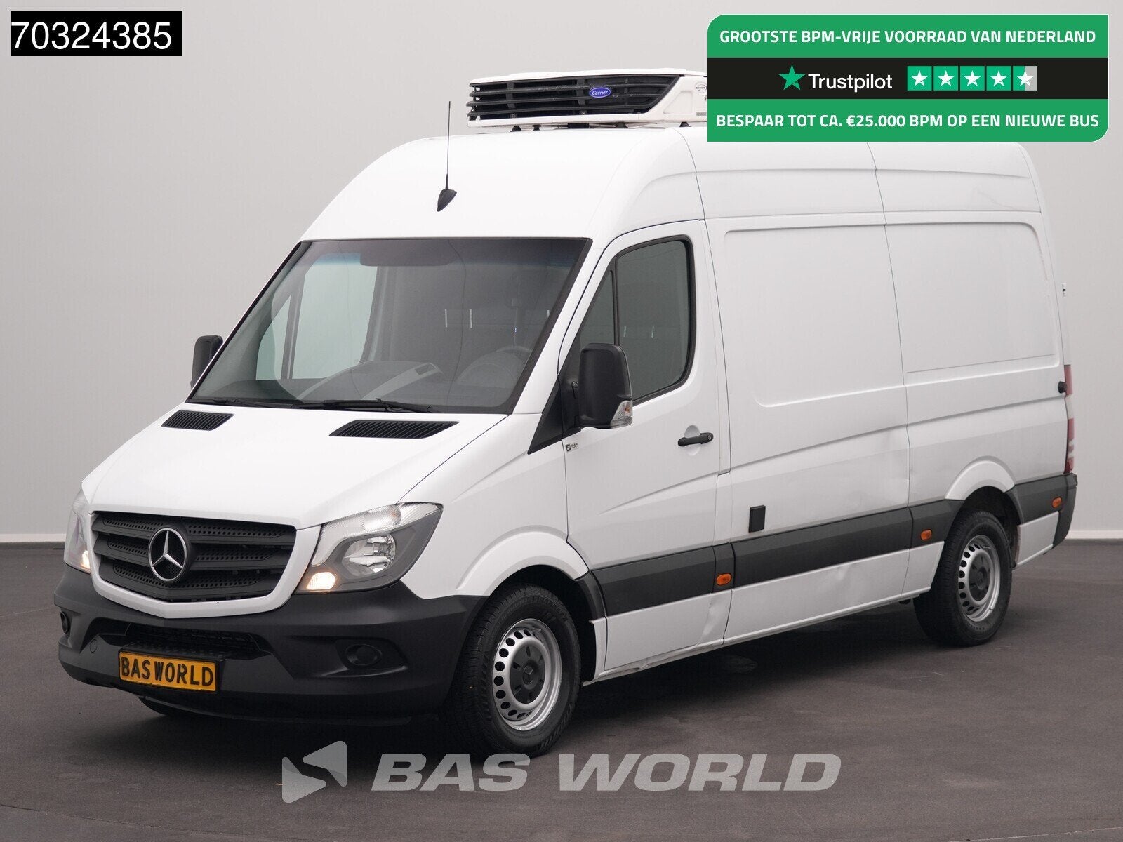 Mercedes Sprinter 316 CDI Koelwagen L2H2 Navi Airco Cruise E, Auto's, Gebruikt, Euro 6, 4 cilinders, 2000 kg