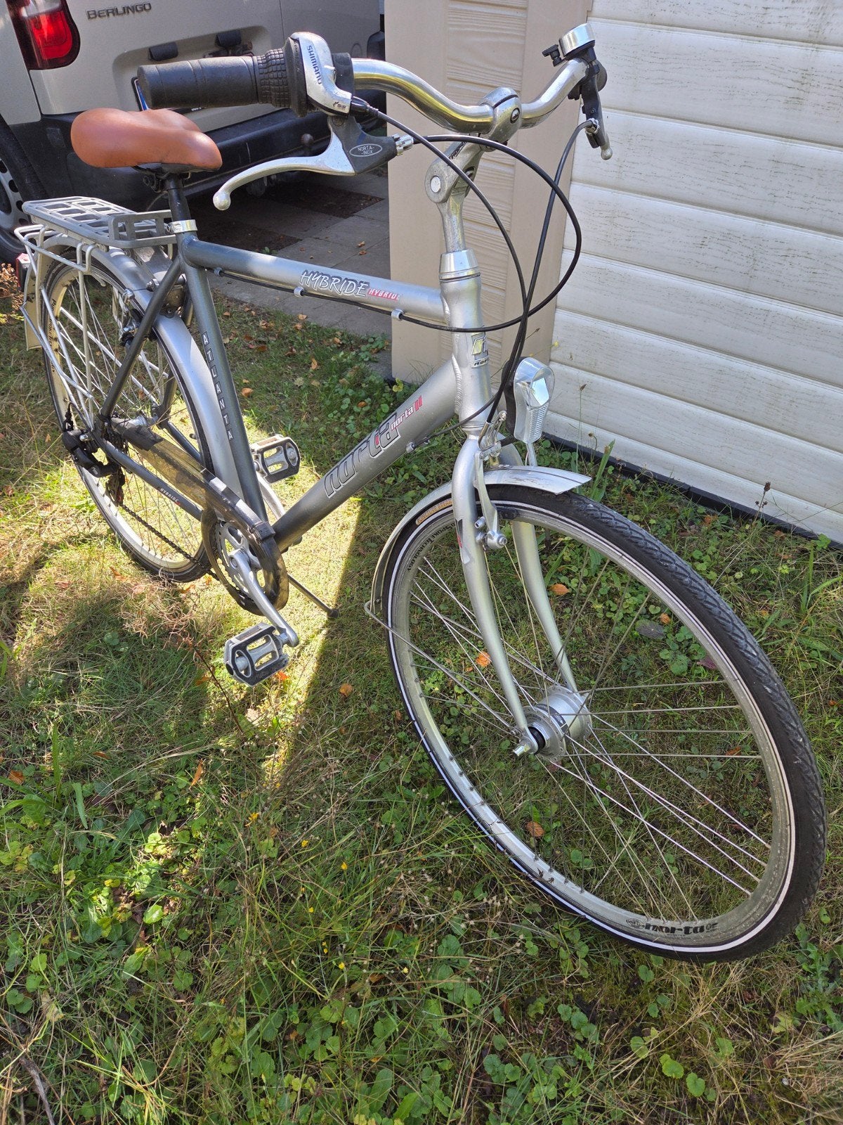 heren fiets, Ophalen