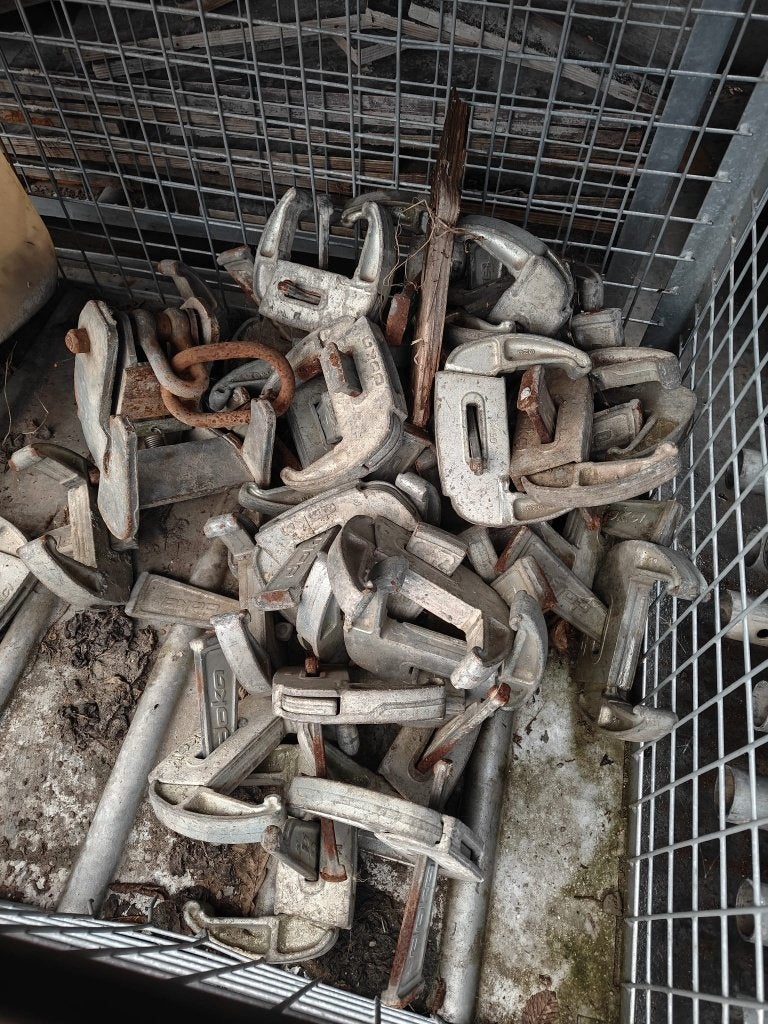 Bekistingspaneel, Doe-het-zelf en Bouw, Ophalen, Gebruikt