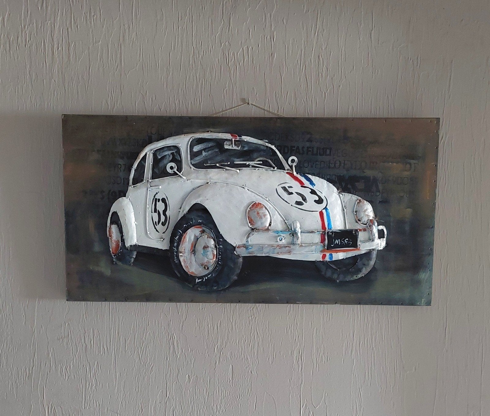 3D kader volkswagen, Hobby en Vrije tijd, Modelauto's | 1:43, Ophalen