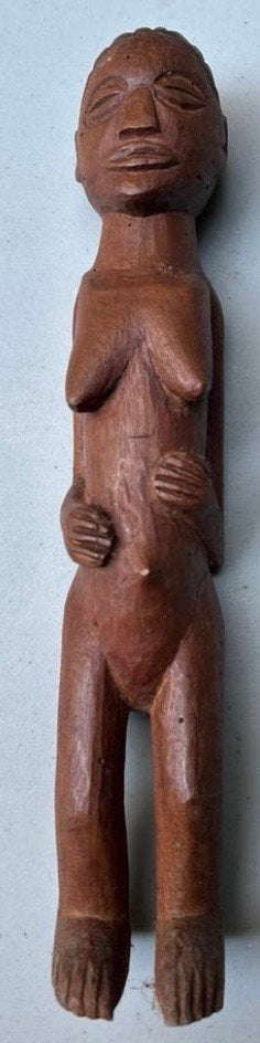 Handgemaakte Afrikaans houten beeltje 35 cm, Ophalen
