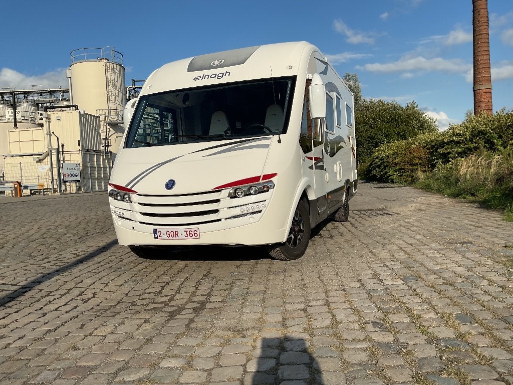 Elnagh magnum 29, Caravans en Kamperen, Integraal, Ringverwarming, Fiat, Particulier