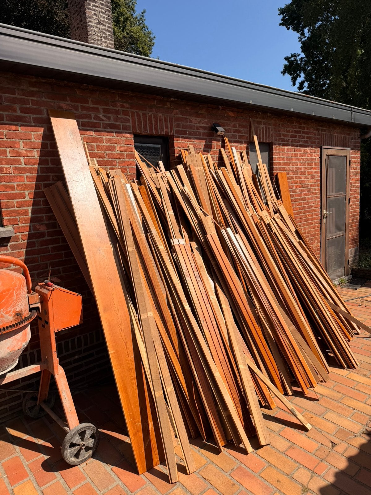 Brandhout GRATIS, Doe-het-zelf en Bouw, Ophalen, Gebruikt