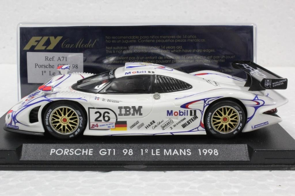 Fly Porsche 911 GT1 Le-Mans 1998 A71, Overige merken, Racebaan, Verzenden, Nieuw