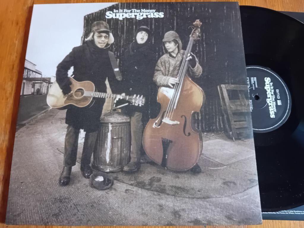 LP Supergrass “In It For The Money”, Ophalen of Verzenden, Zo goed als nieuw, 12 inch, Alternative