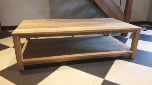 nouvelle table basse en teck, 100 à 150 cm, Enlèvement, 50 à 100 cm, Rectangulaire