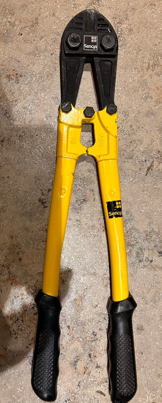 Sencys betonschaar 450 mm (18”) – boutenschaar, Doe-het-zelf en Bouw, Gereedschap | Handgereedschap, Ophalen of Verzenden, Zo goed als nieuw