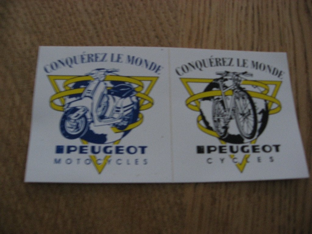 Peugeot Motocycles Cycles Stickers, Enlèvement ou Envoi, Neuf, Voiture ou Moto