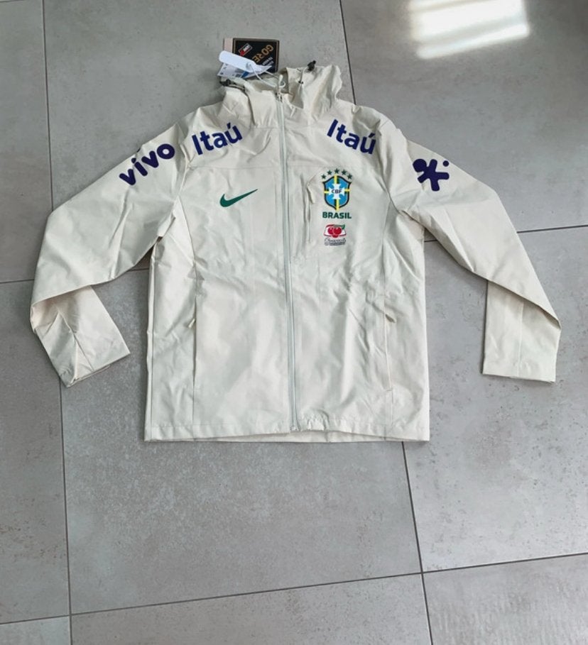 Brazil windbreaker, Kleding | Heren, Maat 48/50 (M), Beige, Nieuw, Ophalen of Verzenden