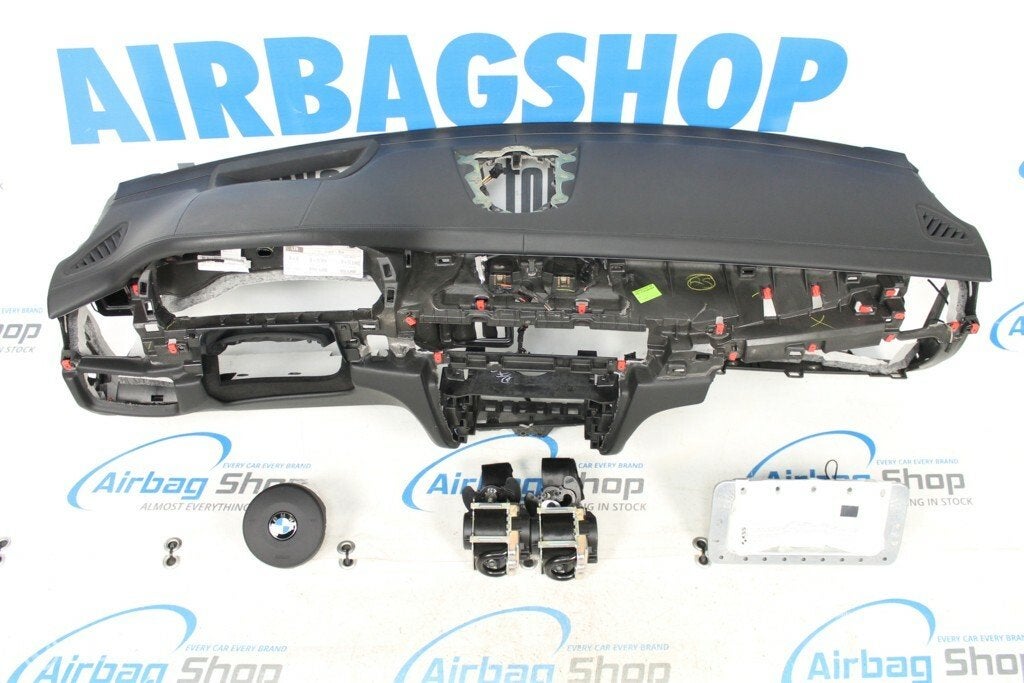 Airbag set - Dashboard zwart stiksel hud M BMW X5 F15, Auto-onderdelen
