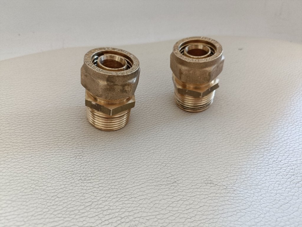 Messing koppelstukken 1" (4/4", 1 duim), Ophalen of Verzenden, Nieuw, Overige typen