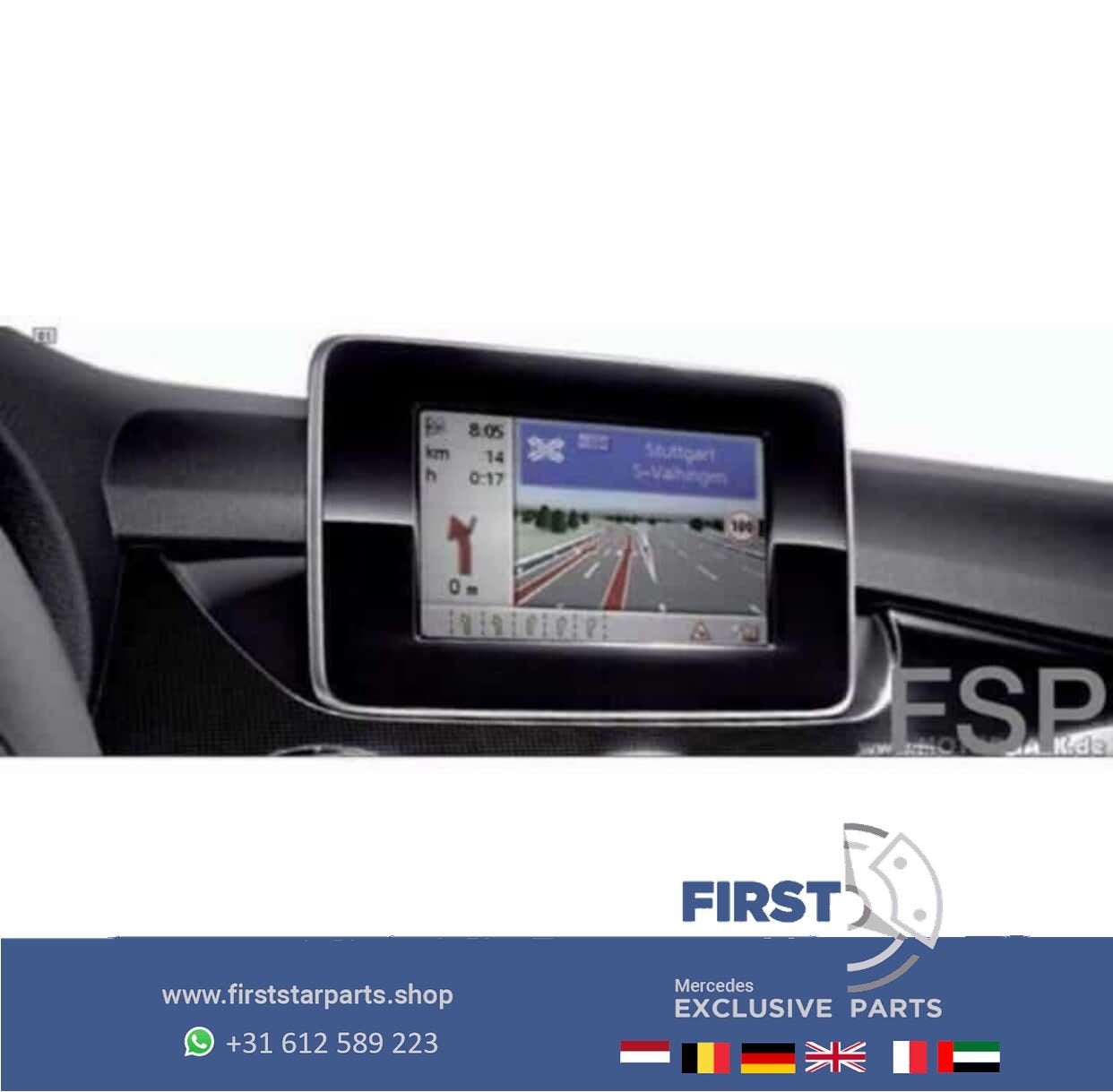 Becker map Pilot Mercedes NAVIGATIE MODULE A B C CLA E GLA V, Autos : Divers, Navigation de voiture, -, Utilisé, -, -