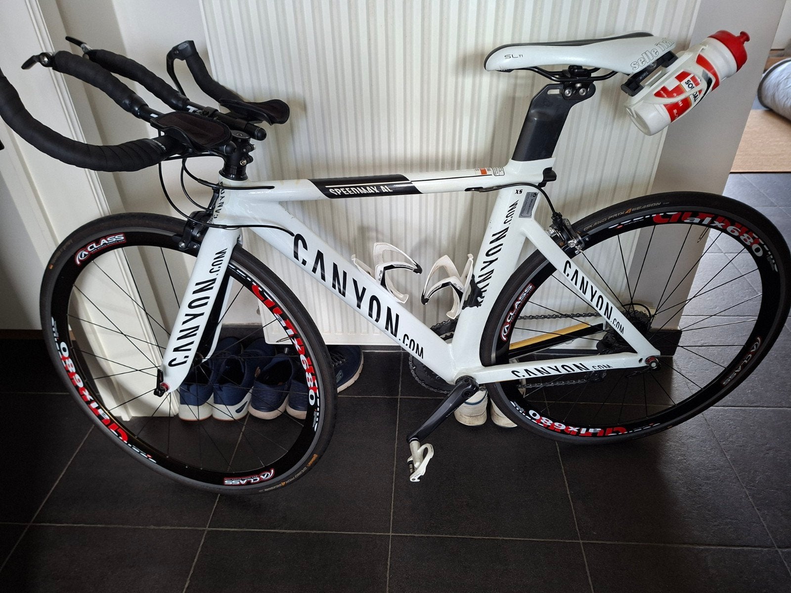 racefiets triatlonfiets canyon speedmax AL  maat xs, Ophalen