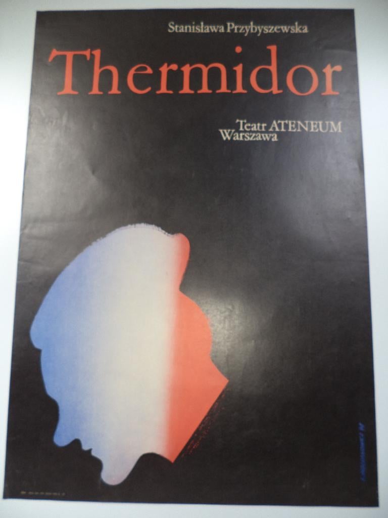 1978 AFFICHE POLONAISE Teatr THERMIDOR WARSAW L. Holdanowicz, Enlèvement ou Envoi