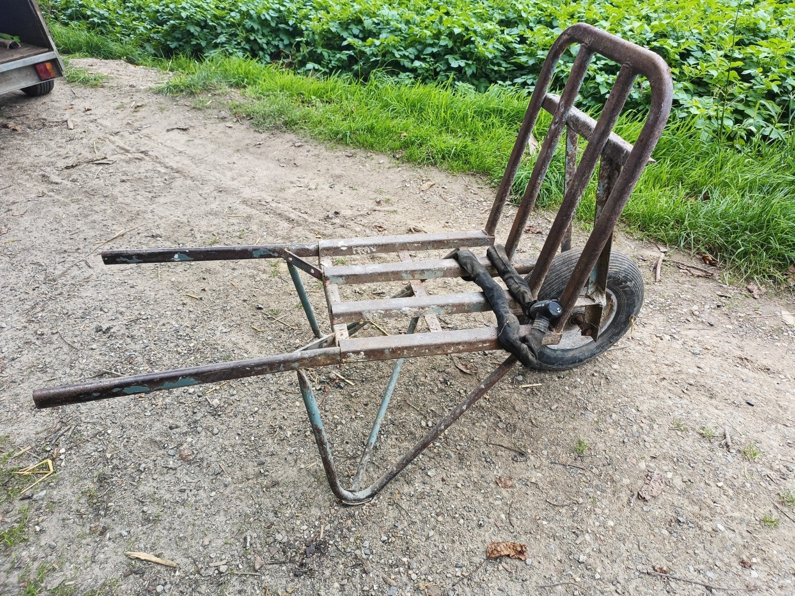 steenkruiwagen, Ophalen
