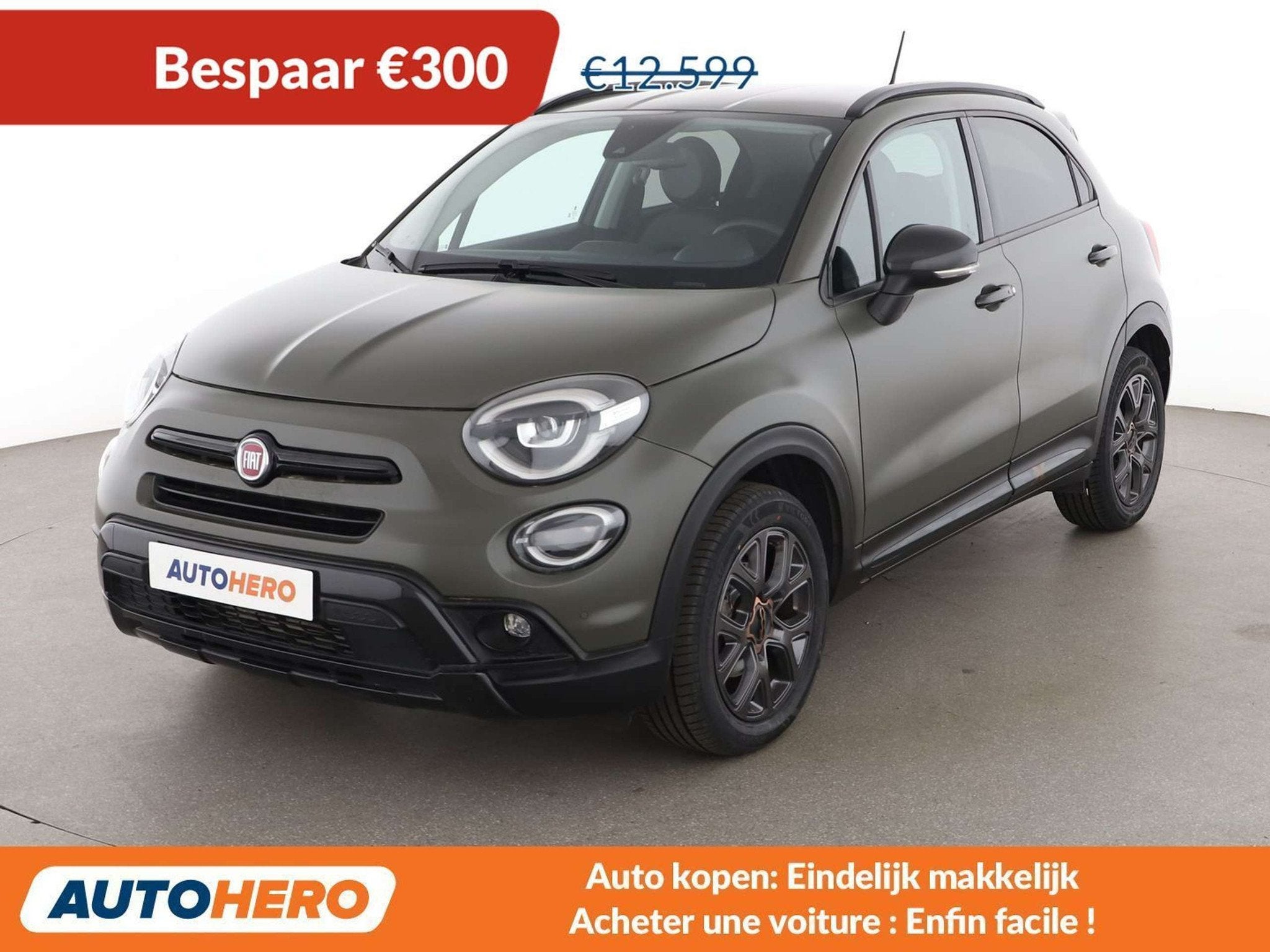 Fiat 500X 1.6 JTDM 120th (bj 2020), Voorwielaandrijving, Stof, Gebruikt, 500X
