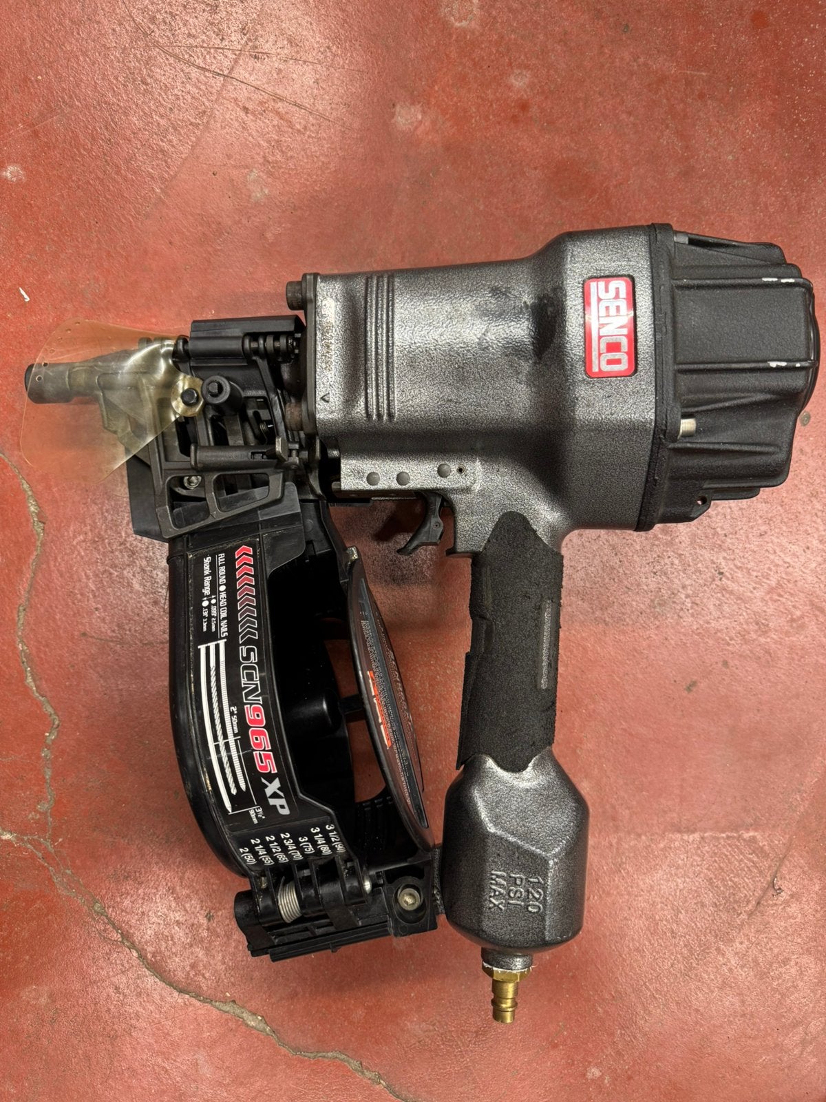 Senco SCN65XP Rolspijkerpistool – Professionele staat, Doe-het-zelf en Bouw, Hout en Planken, Ophalen of Verzenden, Zo goed als nieuw