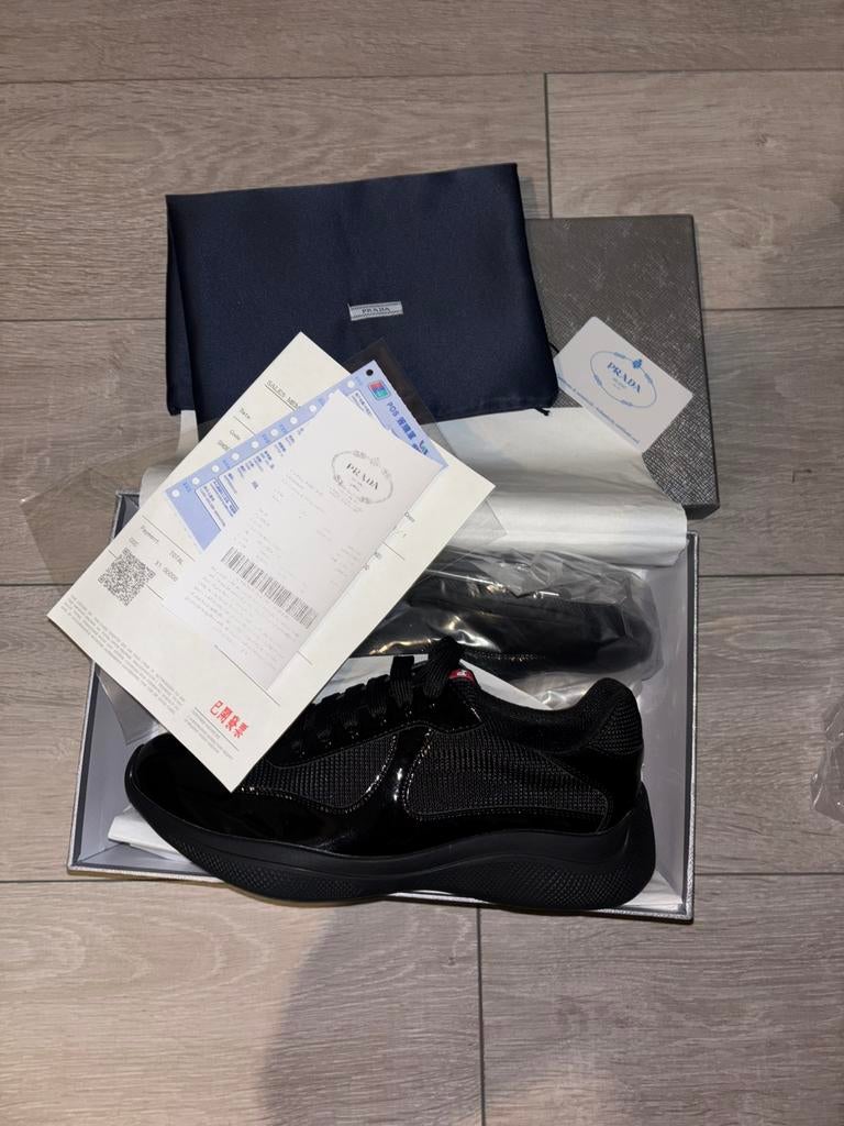 Prada cups, Ophalen, Zwart, Zo goed als nieuw, Sneakers