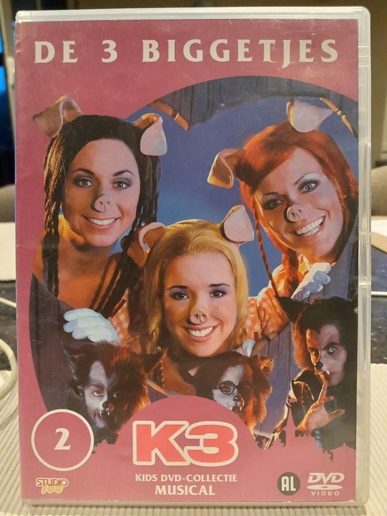 K3 de 3 biggetjes, Avontuur, Alle leeftijden, Ophalen of Verzenden, Zo goed als nieuw