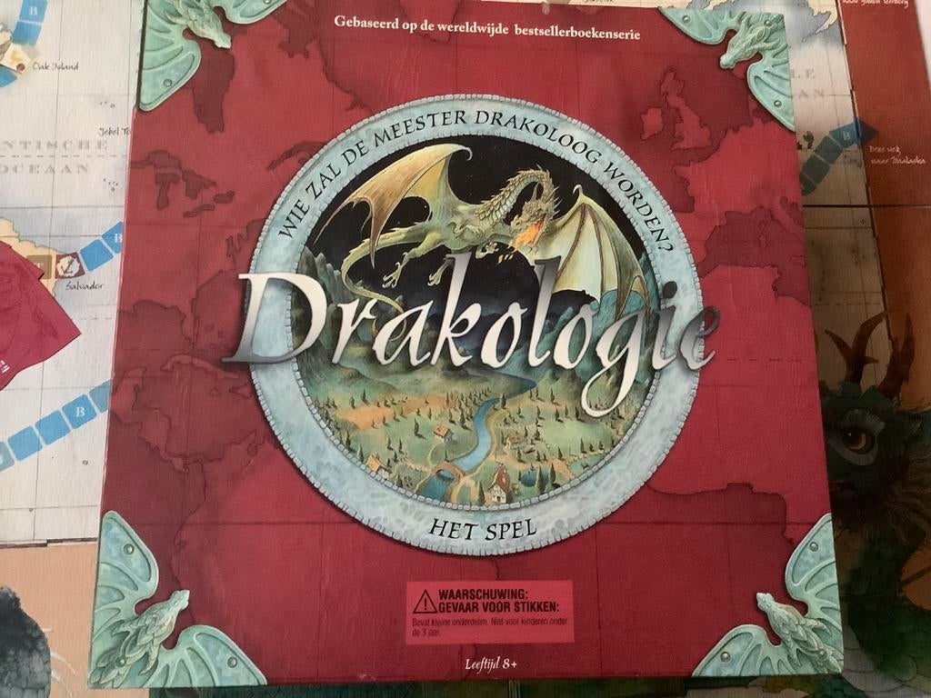 Drakologie - het spel 8+, Ophalen of Verzenden, Zo goed als nieuw