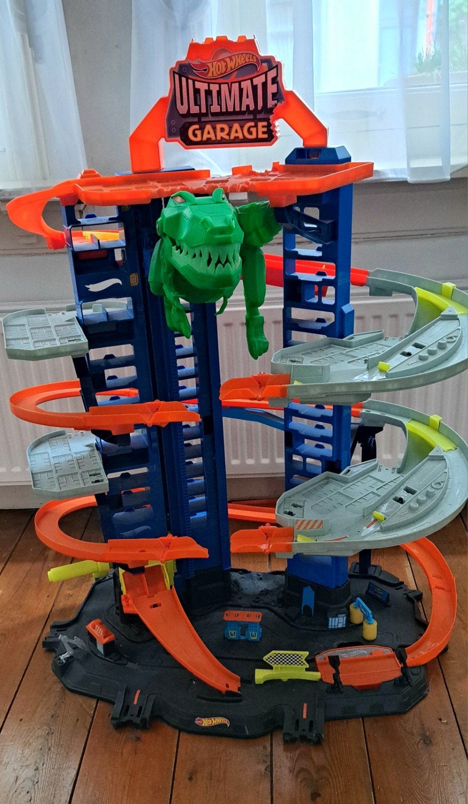 Hot Wheels City Ultimate Garage, Kinderen en Baby's, Speelgoed | Racebanen, Ophalen, Gebruikt, Racebaan, Hot Wheels