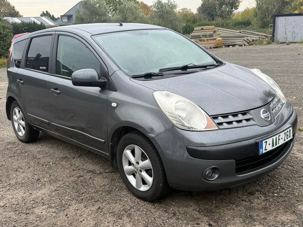 NISSAN NOTE 1.4i Acenta, Voorwielaandrijving, https://public.car-pass.be/vhr/ebb9f657-7481-4172-a04c-ef49fc6d9a9c, Stof, 4 cilinders
