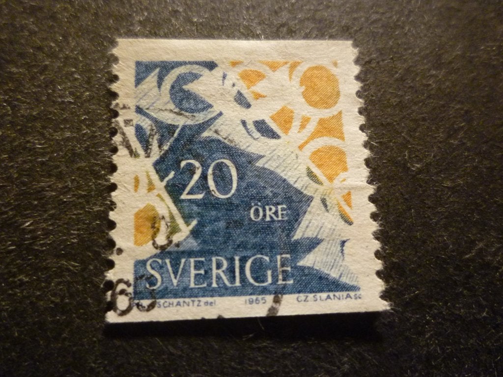 Zweden/Suède 1965 Mi 533(o) Gestempeld/Oblitéré, Verzenden, Zweden