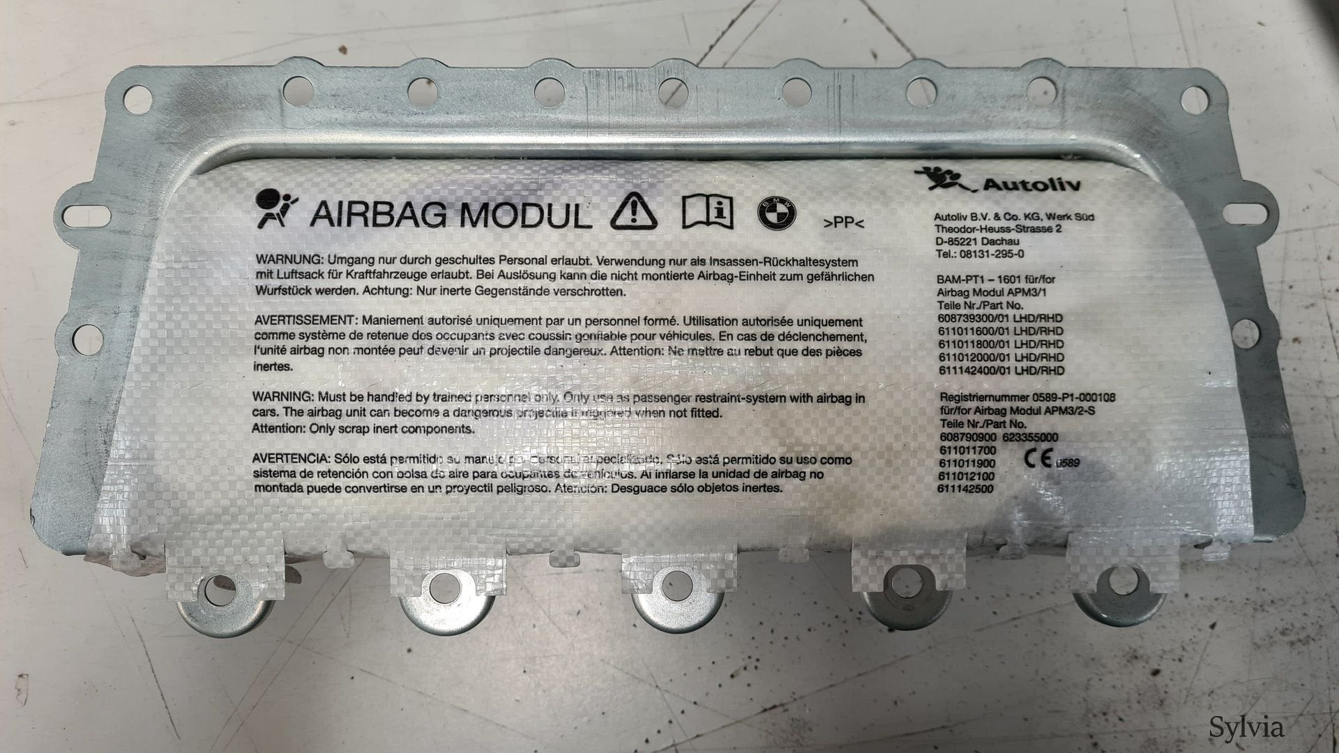 Dashboard passagier airbag BMW 5-serie F10 F11, Gebruikt, -, -, Ophalen of Verzenden
