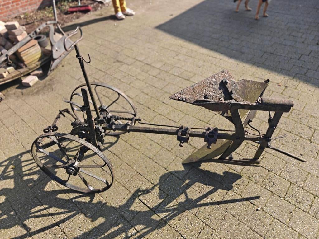 Oude ploeg, Ophalen