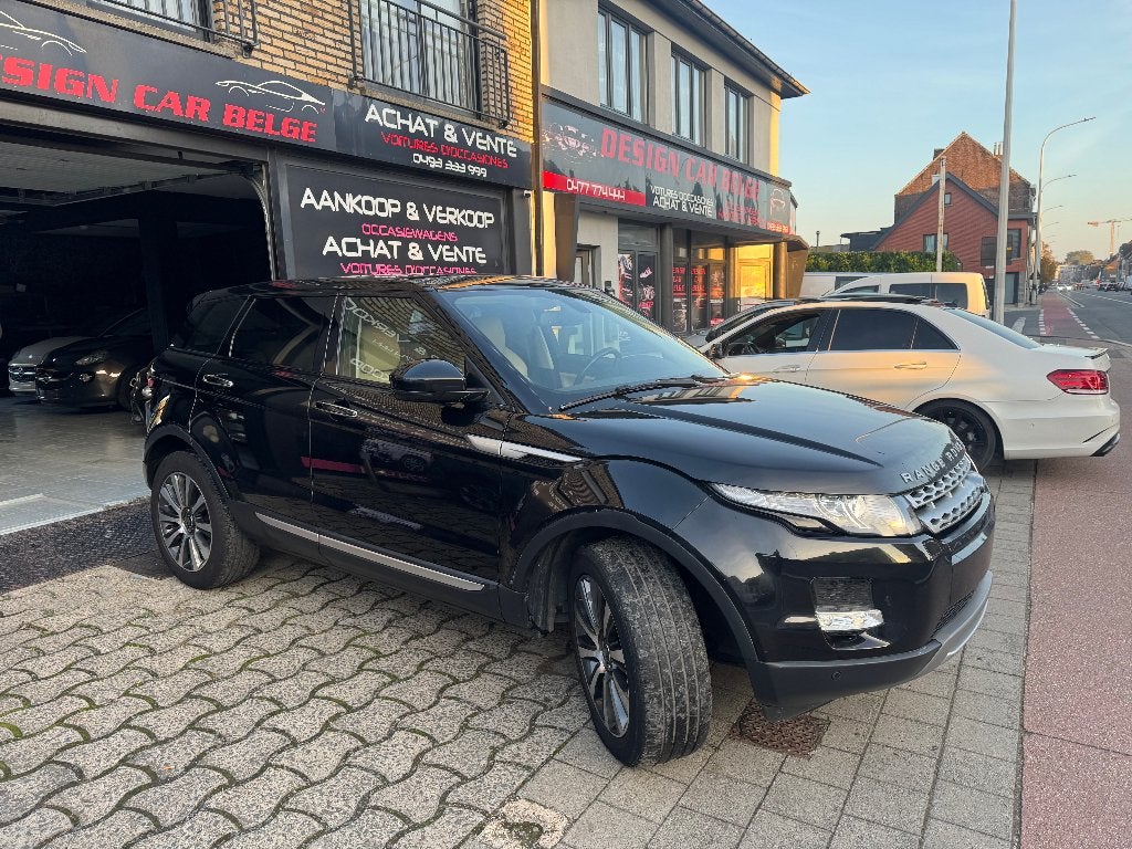 Land Rover Evoque Benzine 2.0 Si4 4WD Automaat Prestige, Auto's, Automaat, Zwart, Leder, SUV of Terreinwagen