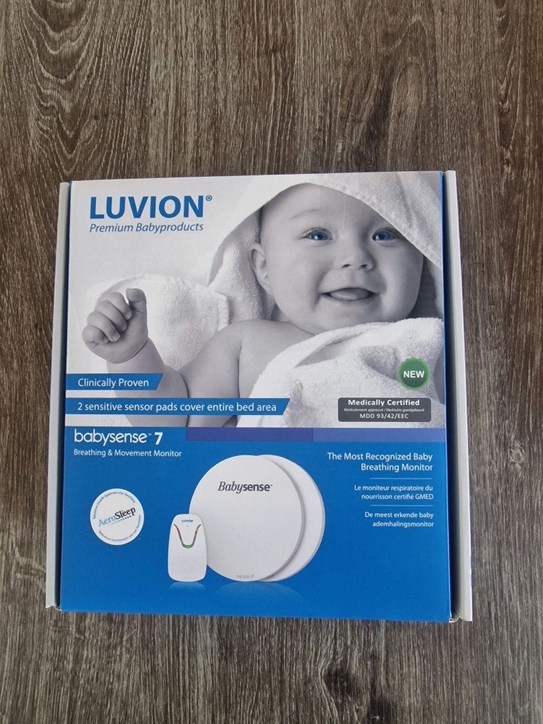 Luvion Babysense 7 ademhalingsmonitor, Kinderen en Baby's, Ophalen of Verzenden, Zo goed als nieuw, Minder dan 100 meter