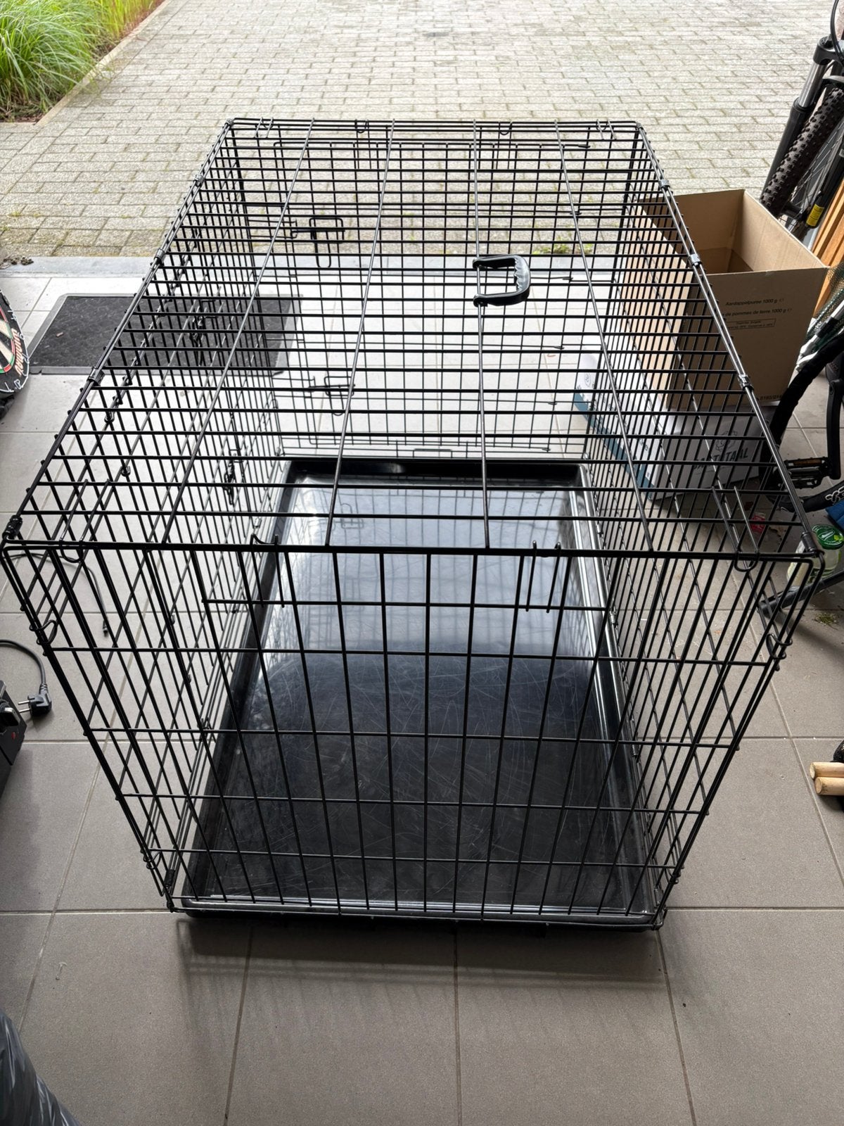 Honden bench, Dieren en Toebehoren, Hondenhokken, Ophalen, Zo goed als nieuw