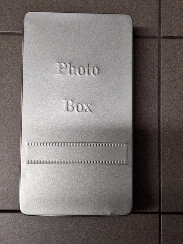 Foto Bewaardoos, Audio, Tv en Foto, Fotoalbums en Accessoires, Ophalen of Verzenden, Zo goed als nieuw, Bewaarbox